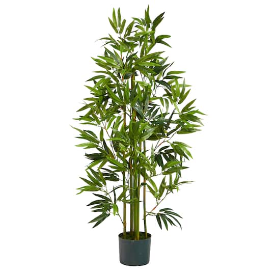 Michaels, 4ft. Potted Bamboo Artificial Tree – Category: Trees & Floor Plants
